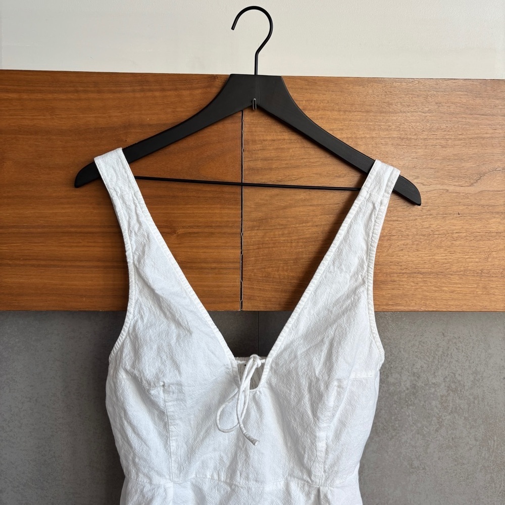 Free People Mika Tank Top in White, Size L - Picture 6 of 13